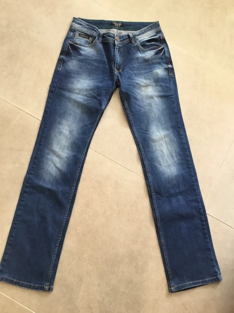 Très beau jeans Slim bleu Philipp Plein 32 Tbe