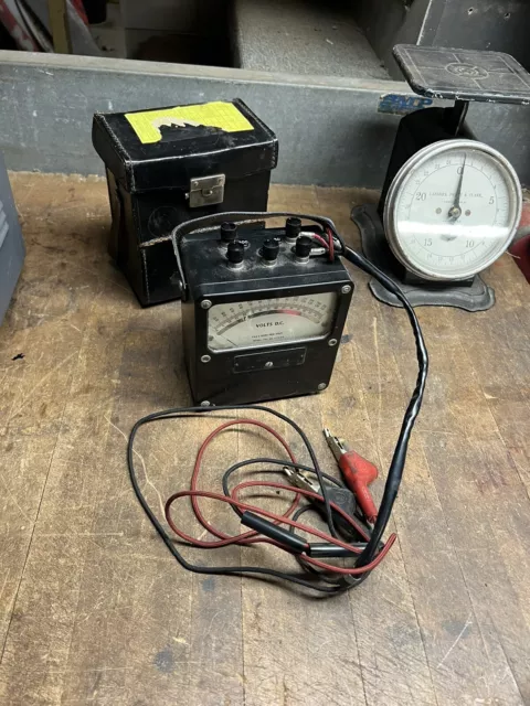 Vintage Telephone Radio Weston Electrical Instrument Voltmeter Volts Tester 931 Vintage Telephone Radio Weston Electrical Instrument Voltmeter Volts Tester 931
