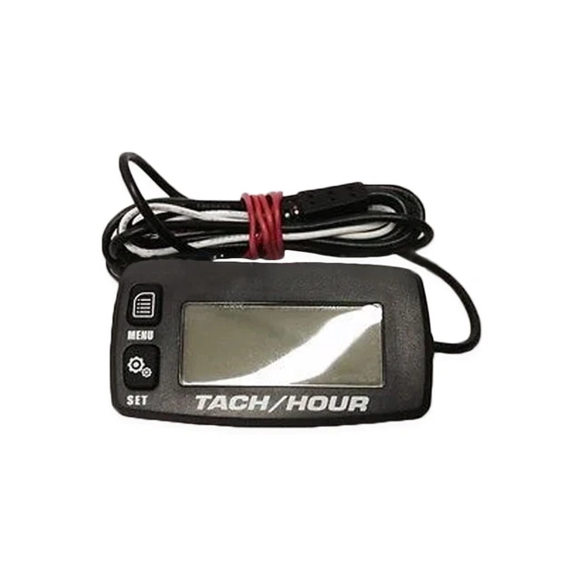 GO KART DIGITAL Tachometer Hour Meter w/ Max RPM Recall 2/4 Stroke