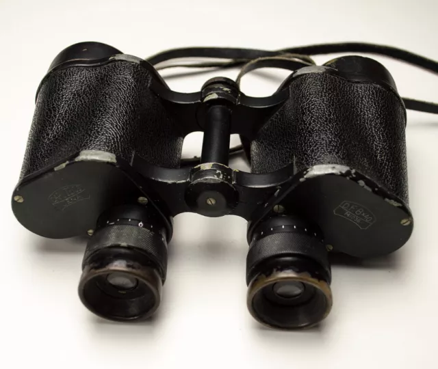 Antique German WW1 Carl Zeiss Jena D.F. 8×40 military binoculars. 1917