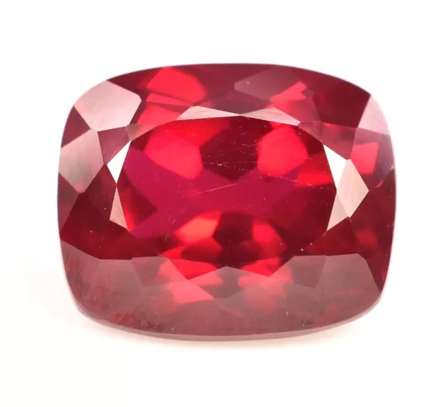 Grenat naturel rouge néon riche de 13,65 ct superbe de Californie Pierre...