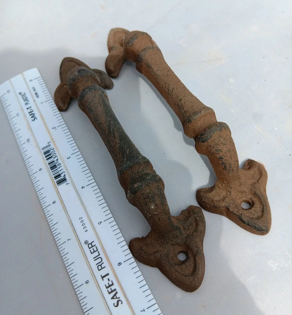 Cast Iron Shed Or Barn Door Handles Rustic Cast Iron Two In The Package