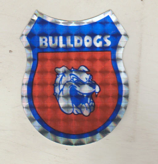 FOOTBALL CLUB LOGO FOOTSCRAY Club vintage sticker shield reflective 4.95 PicClick AU