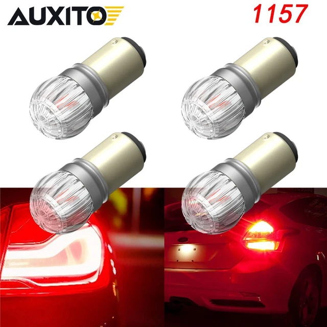 4x 1157 LED Safety Alert Brake Bulbs Tail Light Parking Stop Lamp DRL Front Rear