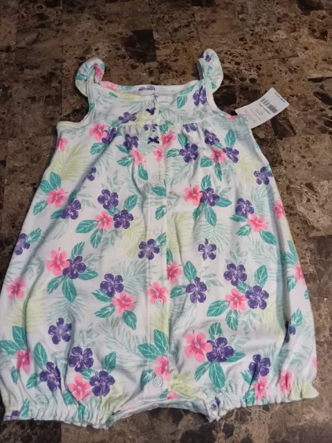 carters baby girl sunsuit Size 18 Months NWT!!