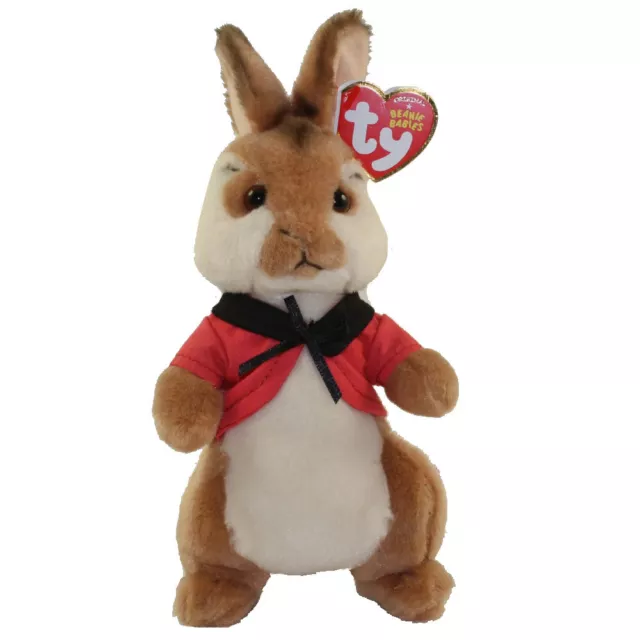 TY Beanie Baby - FLOPSY (Peter Rabbit Movie) (6 inch) - MWMTs Stuffed Animal Toy