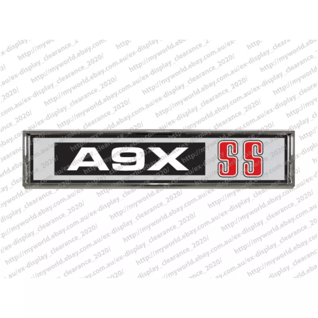 #2030 Badge To Suit Holden Torana A9X Ss Chrome Car Emblem