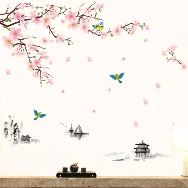 Flores tatuaje de pared habitación infantil pegatina de pared hogar pegatina decoración mural