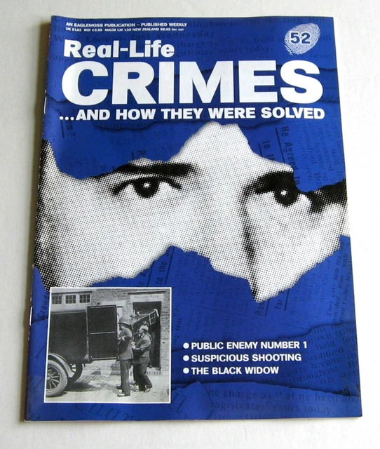 REAL LIFE CRIMES and How They Were Solved Magazine #52 - Very Good! £0.