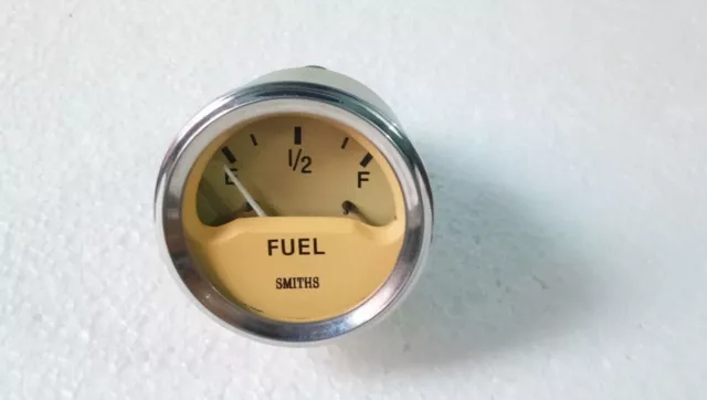 Smiths Replica Magnolia  Fuel Gauge for 0 ohms empty 180 ohms full 52 mm