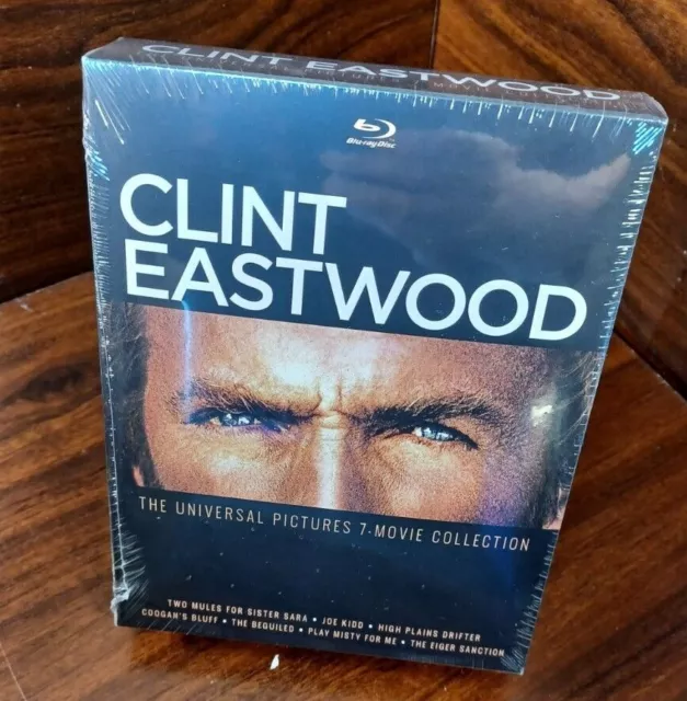 Clint Eastwood: The Universal Pictures 7-Movie Collection [Blu-ray] NEW-Free S&H