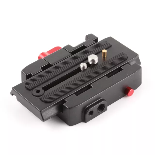 P200 Quick Release QR Clamp Base Placa para Manfrotto 500 AH 701 503 HDV 577