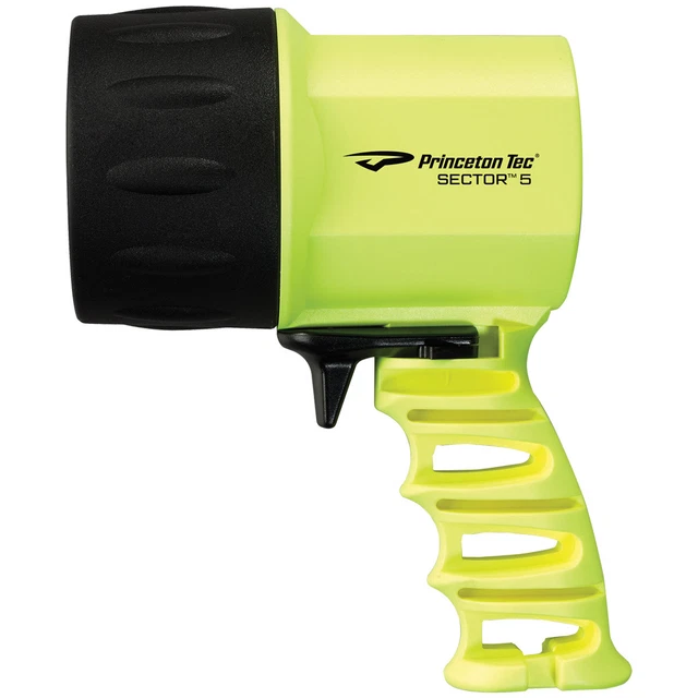 Torcia Subacquea Princeton Tec Sector 7, 1600 Lumen, LED, Gialla, IPX8