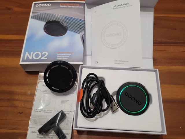 OOONO CO DRIVER NO2 Modell 2025 Tarnkappe Und Magnetische Halterung 