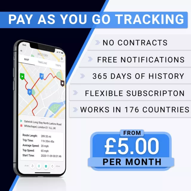 Van Obd Gps Tracking Gerät Auto Tracker Bus Taxi Stecker And Play Pay As You Go 2