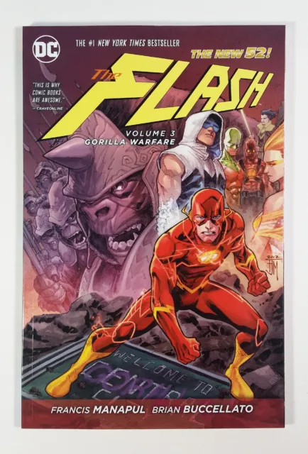 The Flash Vol. 3 Gorilla Warfare The New 52! TPB  (2014) DC Comics New