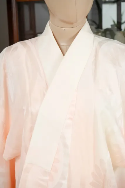 Dear Vanilla Japanese Juban Undergown Women's Kimono Inner Robe Genuine Vintage 3
