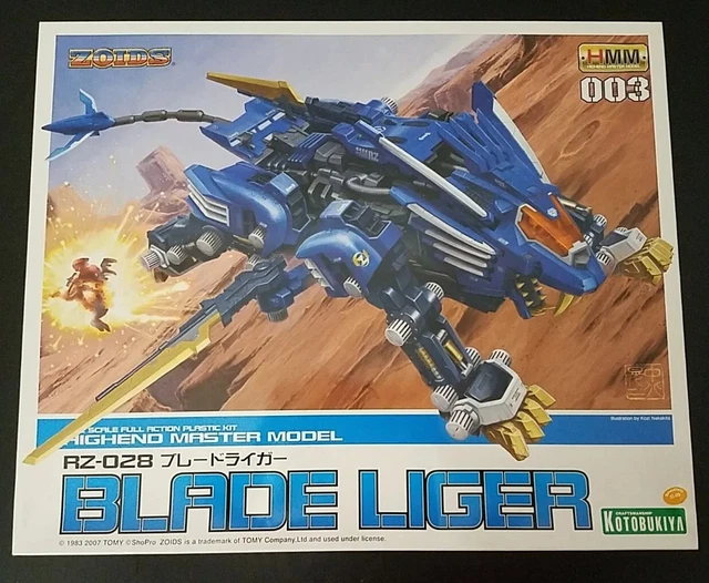 Kotobukiya Zoids 1/72 HMM RZ-028 Blade Liger Plastic Model Kit [US Seller]