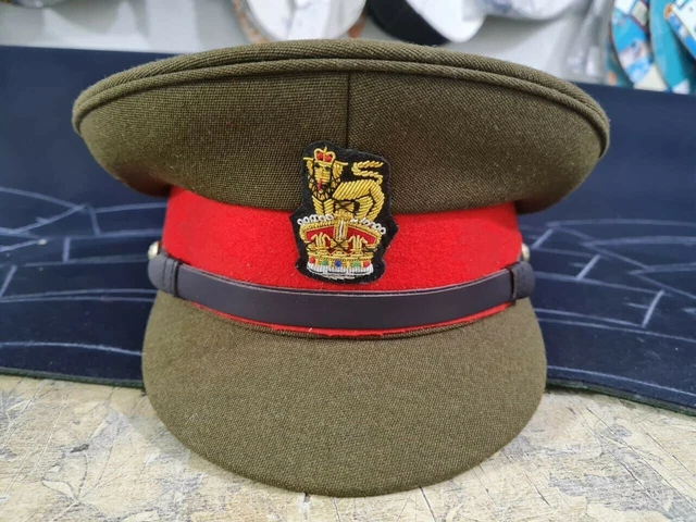 BRITISH ARMY THE Kings Regiment NGR Hepworth Dress Officers HATS In - Foto 8