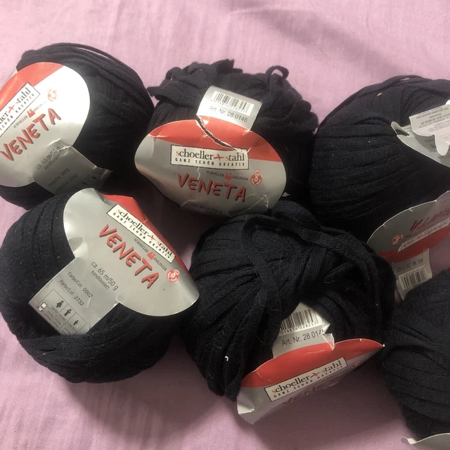 Wolle - Paket 6x50Gramm Wolle zum Stricken, Häkeln  Marke Wolle