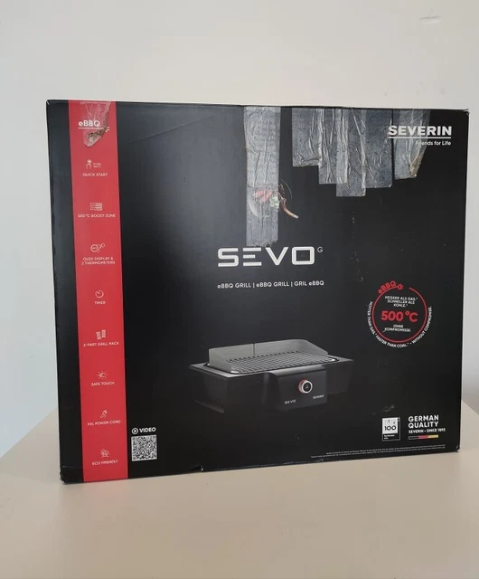 Severin Elektrogrill PG 8104 Sevo G schwarz