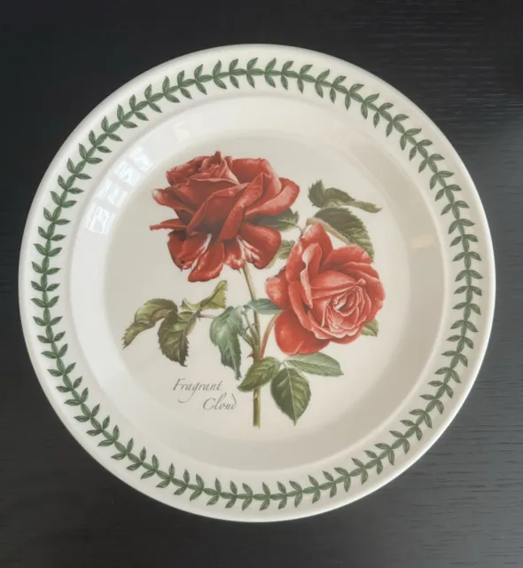 Portmeirion Dinner Plate - Botanic Roses - Fragrant Cloud