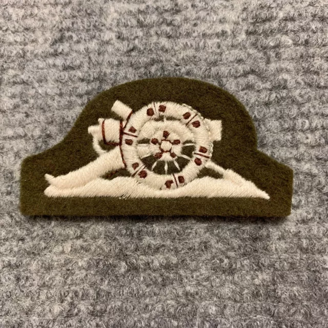 Uk British Army Surplus Issue New Royal Artillery Gunners Sew On Trade Patch,Trf