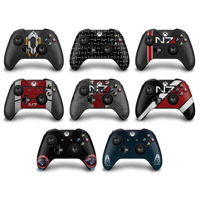Ea Bioware Mass Effect Graphics Vinyl Skin Decal For Xbox One S / X Controller