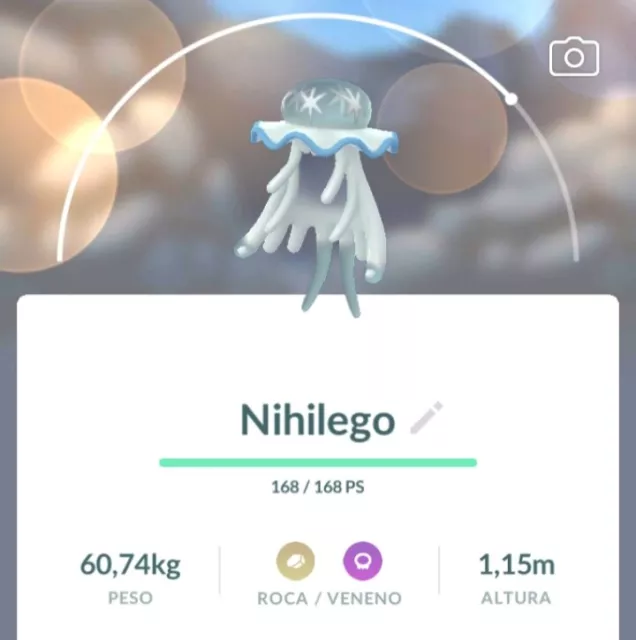 Shiny Nihilego (ウツロイド) Ultra Beast✨ Pokemon GO ✨Registered