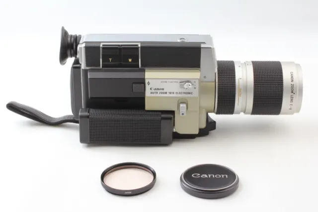 All Works 【N Mint】 Canon Auto Zoom 1014 Electronic Super8 8mm Movie Camera...