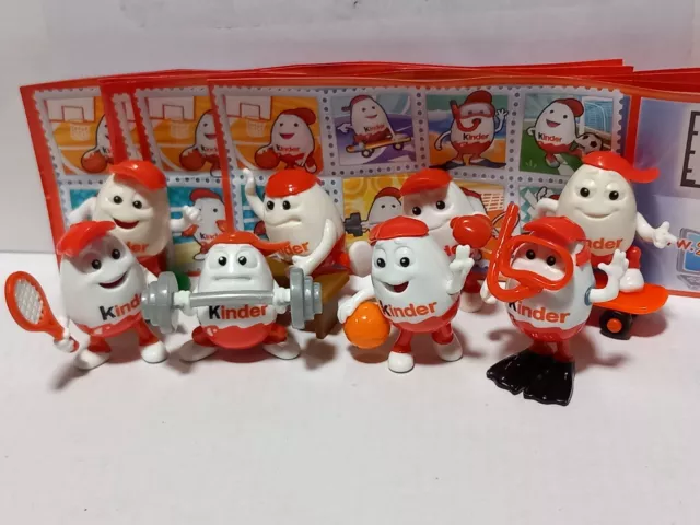 Kinder Ferrero Surprise Kinderman Série Complète Kinderino Sport Vintage Top Rar