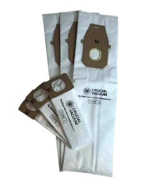 Crucial Vacuum Replacement Vac Bags -Compatible with Hoover Q & I  Bags(24 Pack)