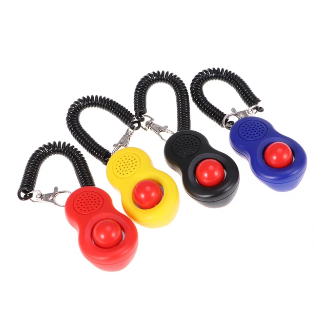 4 piezas herramienta de entrenamiento de mascotas clicker clicker
