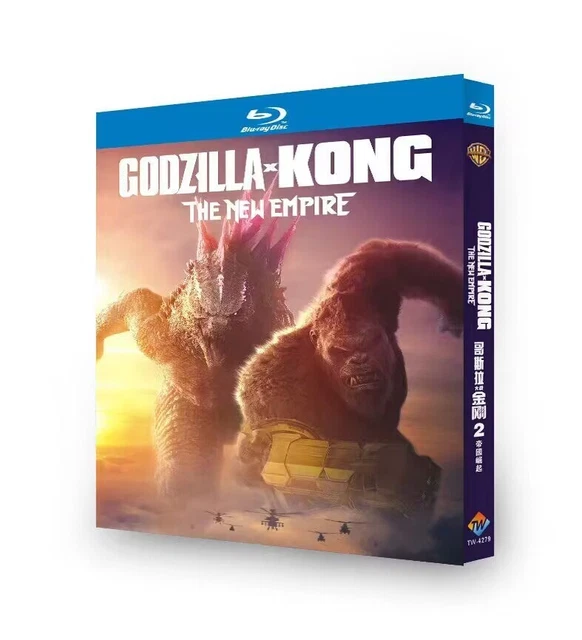 GODZILLA X KONG The New Empire (2024) Bluray NEW Movie All Region 1