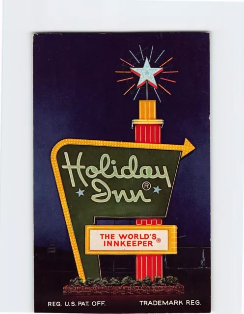 Postcard Holiday Inn, Port Huron, Michigan