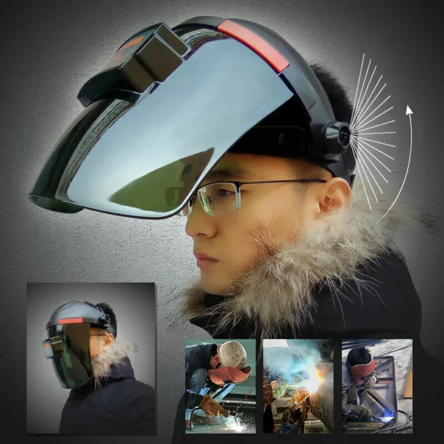 Automatik Schweißhelm Solar Schweißmaske Schweißschild Schweißschirm Schweiß Neu