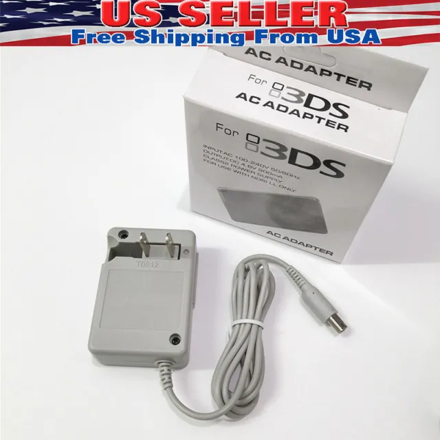 AC Adapter Home Wall Charger Cable for Nintendo DSi/ 2DS/ 3DS/ DSi XL System New