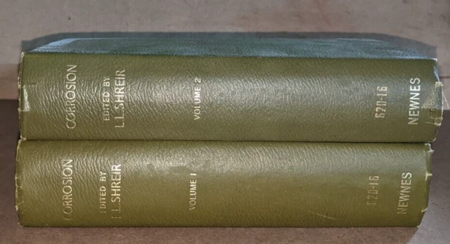 Corrosion: Complete Set in 2 volumes by L.L. Shreir