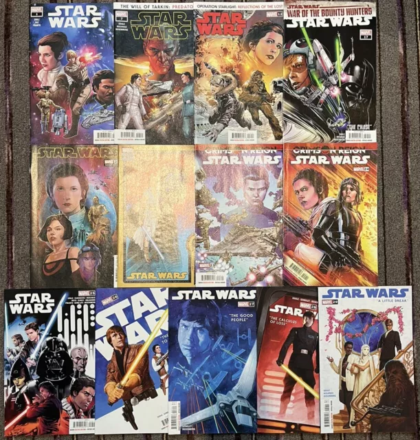 Marvel Comics Star Wars Vol.3 2020 Mixed Job Lot of 13 Issues Including #1 NM