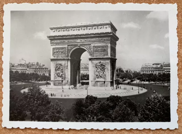 Arc de Triumph Paris 1940-1944 Frankreich Bild Photo II.WW 2.WK Triomphe