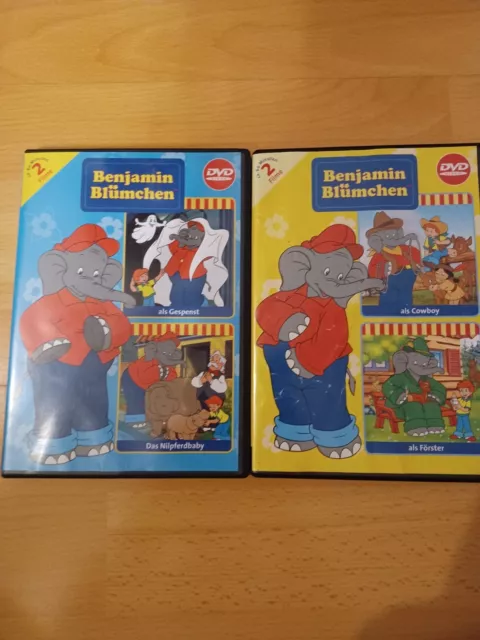 Benjamin Blümchen 2 DVD mit jeweils 2 Filme