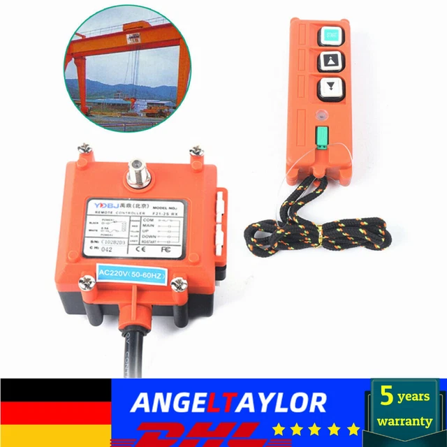 Argano radio telecomando telecomando controllo controller elettrico