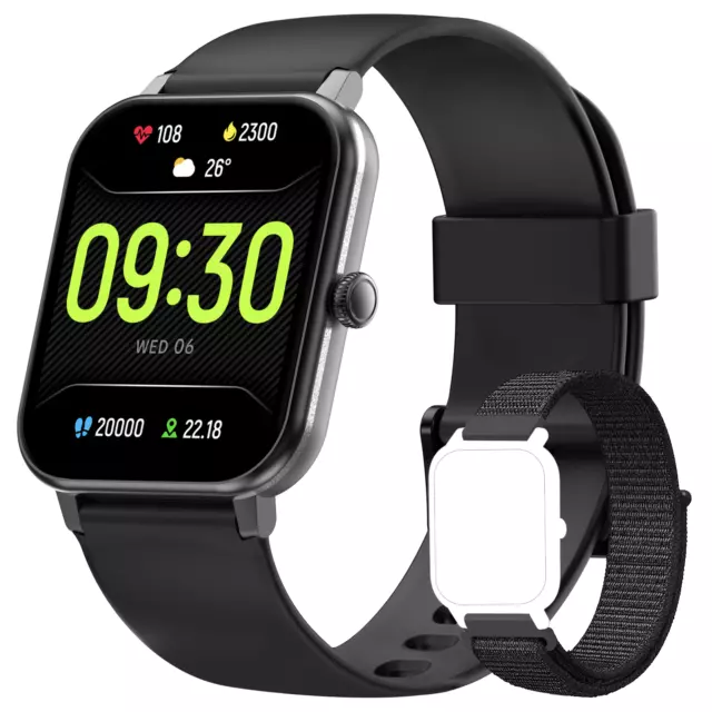 Waterproof Sport Fitness Smart Watches Women Men Heart Rate Tracker Android iOS