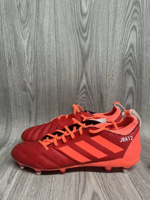 Adidas Malice Elite Red Rugby Boots UK Size 12 Brand New