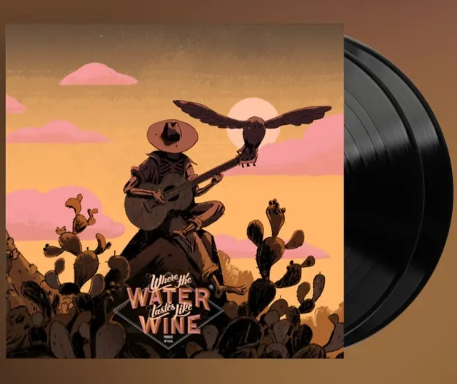 WHERE THE WATER TASTES LIKE WINE by Ryan Ike OST 2-LP Vinyl Limited Edition VGM