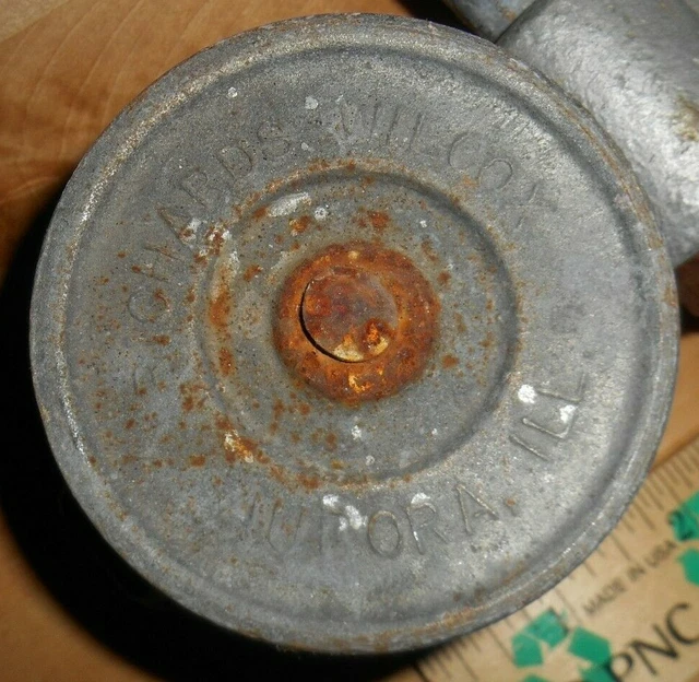 Pair Richards Wilcox Door Trolley Wheel Assembly 3" Dia  Barn Free Ship 2