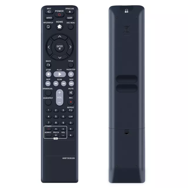 New AKB73636106 For LG DVD Home Theater Remote Control DH4430P S43S2-S S63T1-C