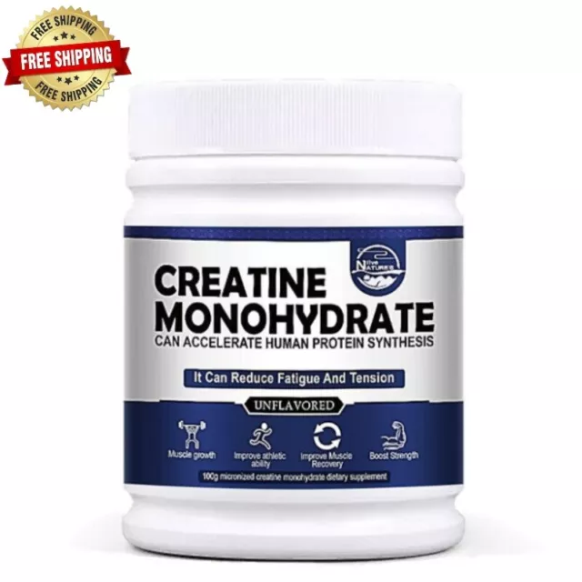 Creatine Monohydrate Powder,Muscle Growth & Recovery Workout Enhancer -100 g