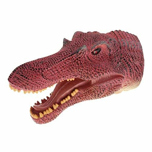 DINOSAUR HAND PUPPET Spinosaurus Dinosaur Realistic Soft Plastic Toy