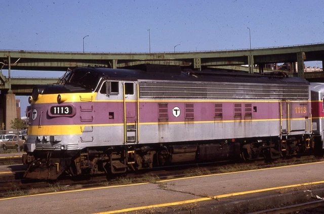 MBTA FP10 # 1113 @ Boston, MA 9/01/1983